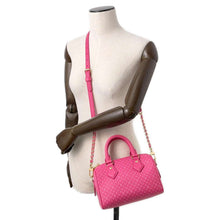 Load image into Gallery viewer, LOUIS VUITTON Speedy Bandouliere RoseM22286 Monogram・nanogram Size 20
