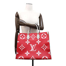 Load image into Gallery viewer, LOUIS VUITTON Onthego Rouge/Pink/Yellow/OrangeM44569 Monogram Monogram Giant Size GM
