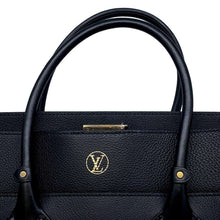 将图像加载到图库查看器中，LOUIS VUITTON On My Side NoirM22225 Calf Leather Monogram Mahina Size GM
