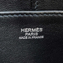 Load image into Gallery viewer, HERMES Ricor 19 Black Swift Leather Evercolor
