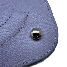 Load image into Gallery viewer, CHANEL Matelasse 2WAY Vanity Shoulder Bag PurpleAS2362 Caviar Leather
