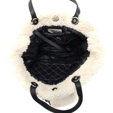 Load image into Gallery viewer, CHANEL Coco Neige 2WAY Shoulder Bag IvoryAS0981 Mouton Leather
