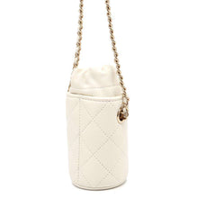 Load image into Gallery viewer, CHANEL Matelasse ChainShoulder Pouch White Lambskin
