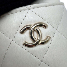 Load image into Gallery viewer, CHANEL Matelasse ChainShoulder Pouch White Lambskin
