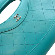 Load image into Gallery viewer, CHANEL CHANEL31 Mini Shopping Bag Turquise BlueAP3656 Calf Leather
