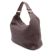 Load image into Gallery viewer, Bottega Veneta INTRECCIATO Hobo Bag Brown Leather
