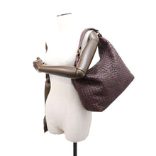 Load image into Gallery viewer, Bottega Veneta INTRECCIATO Hobo Bag Brown Leather
