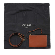 将图像加载到图库查看器中，CELINE Teen 16 Bucket Shoulder Bag Brown197573CR4.04LU Leather
