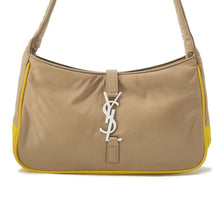 Load image into Gallery viewer, SAINT LAURENT PARIS Le 5 a 7 Shoulder Bag Beige/Yellow733306 Nylon
