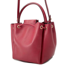 Load image into Gallery viewer, BURBERRY TBMonogram Bucket Bag Red8045043 Leather
