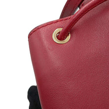 Load image into Gallery viewer, BURBERRY TBMonogram Bucket Bag Red8045043 Leather
