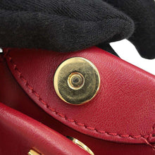 Load image into Gallery viewer, BURBERRY TBMonogram Bucket Bag Red8045043 Leather
