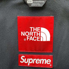 将图像加载到图库查看器中，THE NORTH FACE The North Face x Supreme Bandana Mountain Parka Size M/M Blue/Black Polyester
