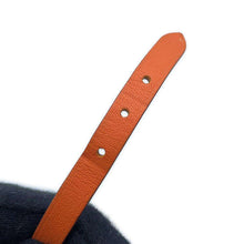 Load image into Gallery viewer, HERMES Double Tour API 2 Bracelet Size T5 Orange/Gold Swift Leather
