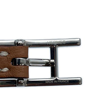 Load image into Gallery viewer, HERMES Double Tour API 2 Bracelet Size T5 Orange/Gold Swift Leather
