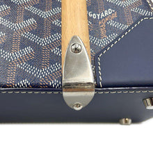 Load image into Gallery viewer, GOYARD Saigon Navy BlueSAIGOBPMLTY12CL12P PVC Leather Wood Size PM
