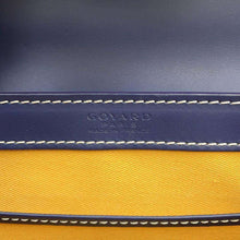 将图像加载到图库查看器中，GOYARD Saigon Navy BlueSAIGOBPMLTY12CL12P PVC Leather Wood Size PM
