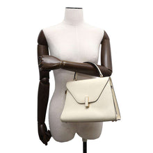 Load image into Gallery viewer, Valextra Valextra Iside 2WAY Shoulder Bag IvoryWBES0056028LOC99WW Leather Size Medium
