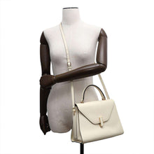 Load image into Gallery viewer, Valextra Valextra Iside 2WAY Shoulder Bag IvoryWBES0056028LOC99WW Leather Size Medium
