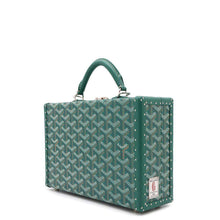 Load image into Gallery viewer, GOYARD Grand Hotel Trunk Bag GreenGHOTELPMLTY09CL09P PVC Coated Canvas Leather
