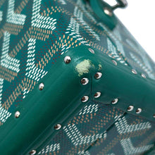 Load image into Gallery viewer, GOYARD Grand Hotel Trunk Bag GreenGHOTELPMLTY09CL09P PVC Coated Canvas Leather
