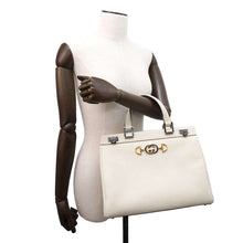 将图像加载到图库查看器中，GUCCI Zumi 2WAY Shoulder Bag Ivory564714 Leather
