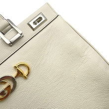 将图像加载到图库查看器中，GUCCI Zumi 2WAY Shoulder Bag Ivory564714 Leather
