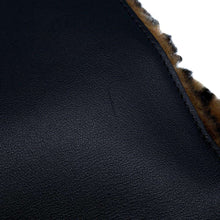 Load image into Gallery viewer, FENDI Mamma bucket Handbag Brown/Black8BR600 Fur Leather
