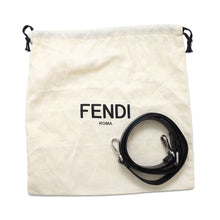 将图像加载到图库查看器中，FENDI Zucca Bucket Trunk Shoulder Bag Black7VA507 Canvas Leather
