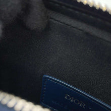 将图像加载到图库查看器中，Dior World Tour Messenger Pouch Navy2ESBC265CLP Leather
