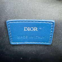 将图像加载到图库查看器中，Dior World Tour Messenger Pouch Navy2ESBC265CLP Leather
