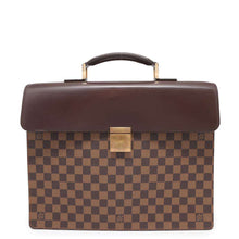 将图像加载到图库查看器中，LOUIS VUITTON Altona BeigeN53315 Damier Ebene Canvas Size PM
