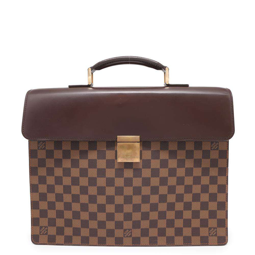 LOUIS VUITTON Altona BeigeN53315 Damier Ebene Canvas Size PM