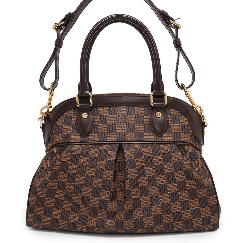 LOUIS VUITTON Trevi RedN51997 Damier Ebene Canvas Size PM