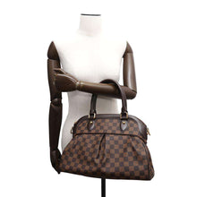 将图像加载到图库查看器中，LOUIS VUITTON Trevi RedN51997 Damier Ebene Canvas Size PM
