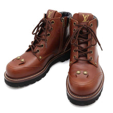 Load image into Gallery viewer, LOUIS VUITTON Oberkampf EncreBoots NIGOCollaboration Brown Leather Size 7
