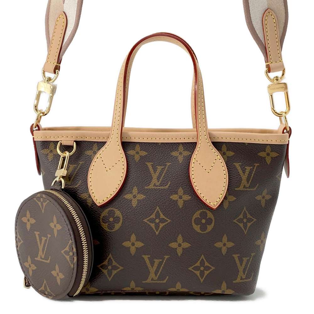 LOUIS VUITTON Neverfull BeigeM46705 Monogram Size BB