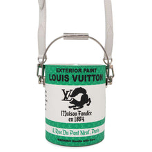 将图像加载到图库查看器中，LOUIS VUITTON LV paint can GreenM81592 Canvas Leather
