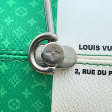 将图像加载到图库查看器中，LOUIS VUITTON LV paint can GreenM81592 Canvas Leather
