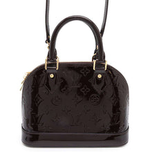 Load image into Gallery viewer, LOUIS VUITTON Alma AmaranteM91678 Monogram Vernis Leather Size BB
