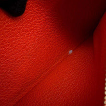 将图像加载到图库查看器中，GUCCI logo zip-around wallet Orange658691 Leather
