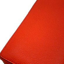 Load image into Gallery viewer, GUCCI logo zip-around wallet Orange658691 Leather
