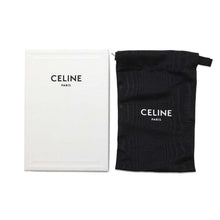 Load image into Gallery viewer, CELINE Triomphe Card Case Black10I583DPV Shiny Calf Leather
