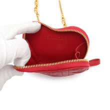 将图像加载到图库查看器中，Dior Dior Amour Caro Heart Pouch RedS5097UNID Calf Leather
