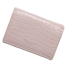 将图像加载到图库查看器中，SAINT LAURENT PARIS Tiny wallet Pink459784 Embossed Leather
