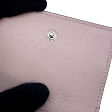 将图像加载到图库查看器中，SAINT LAURENT PARIS Tiny wallet Pink459784 Embossed Leather
