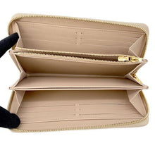 Load image into Gallery viewer, LOUIS VUITTON Zippy Wallet BeigeM82471 LV Broderie Anglaise
