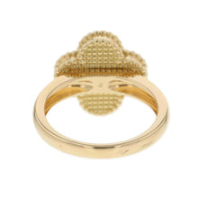 将图像加载到图库查看器中，Van Cleef &amp; Arpels Vintage Alhambra Ring Size 55/#15VCARA41100 18K Yellow Gold
