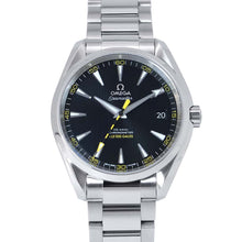 将图像加载到图库查看器中，OMEGA Seamaster Aqua Terra 15000 Gauss W41.5mm Stainless Steel Black Dial231.10.42.21.01.002
