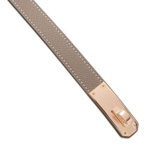 Load image into Gallery viewer, HERMES Kelly belt Etoupe Epsom
